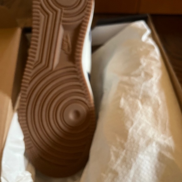 Nike Air Force 1 Low ‘07 LV8 Men Size 10 Sail/Midnight Navy NIB - Picture 6 of 6